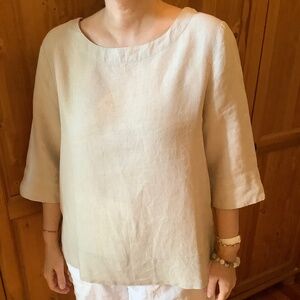 ❤️Sympli Linen Top S